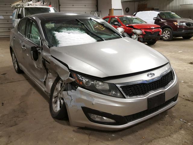 5XXGN4A72CG043549 - 2012 KIA OPTIMA EX SILVER photo 1