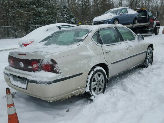 2G1WF52E439373771 - 2003 CHEVROLET IMPALA 奶油色 照片 4