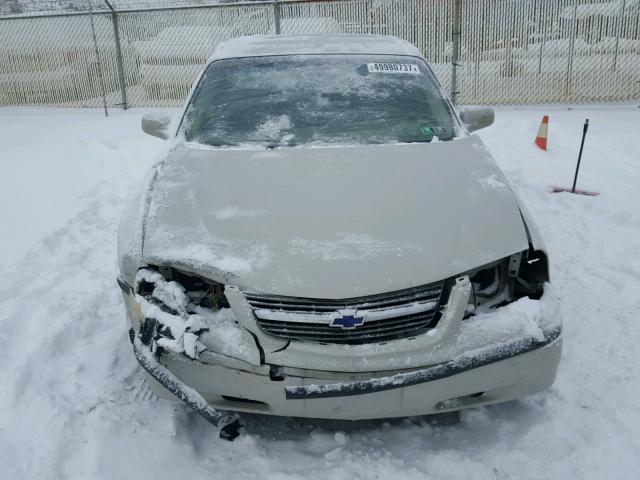 2G1WF52E439373771 - 2003 CHEVROLET IMPALA 奶油色 照片 9