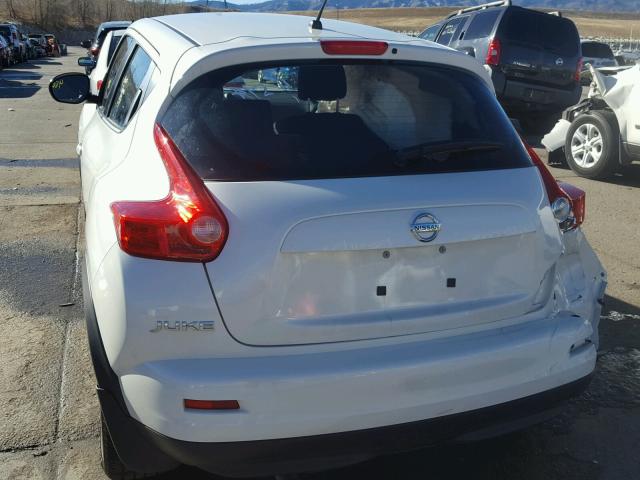 JN8AF5MV6ET362379 - 2014 NISSAN JUKE S WHITE photo 3