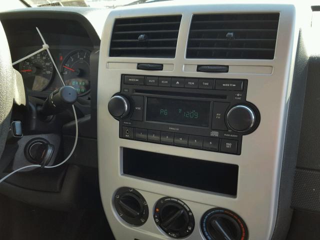 1J8FF47W38D573675 - 2008 JEEP COMPASS SP ნარინჯისფერი ფოტო 9