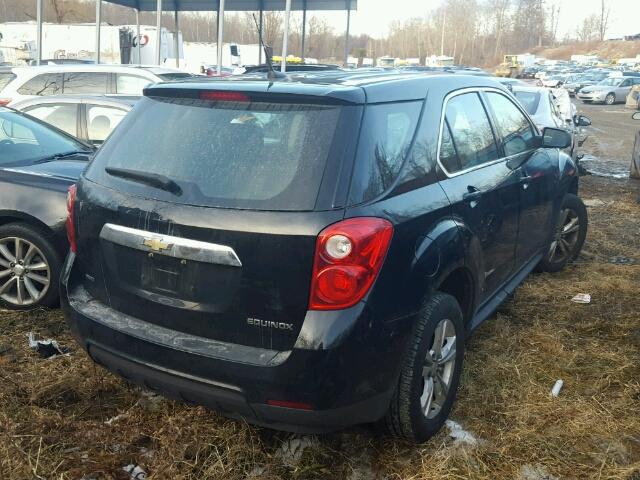 2CNFLCEC1B6467519 - 2011 CHEVROLET EQUINOX LS BLACK photo 4