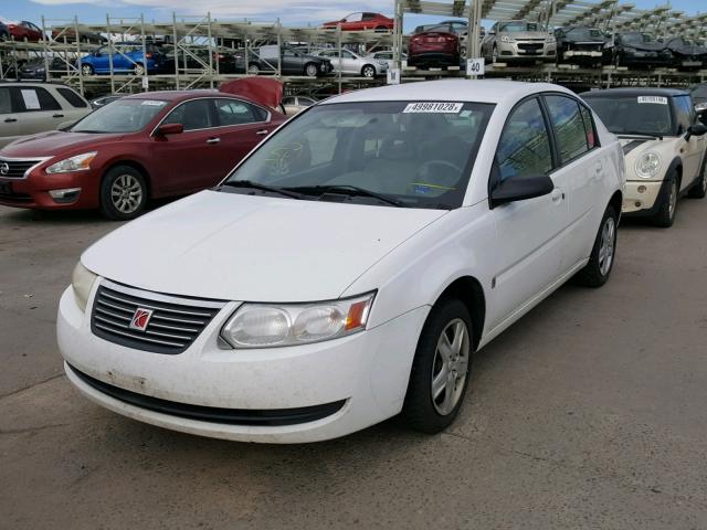 1G8AJ55F77Z122205 - 2007 SATURN ION LEVEL WHITE photo 2