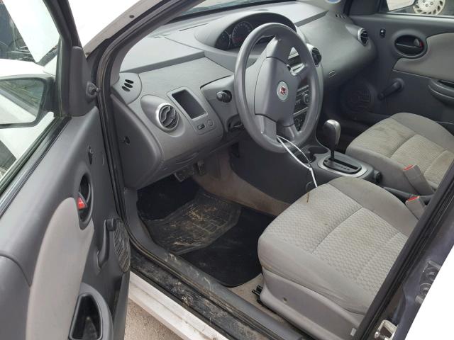 1G8AJ55F77Z122205 - 2007 SATURN ION LEVEL WHITE photo 9