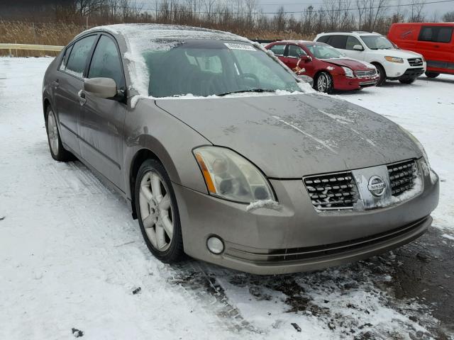 1N4BA41E24C880104 - 2004 NISSAN MAXIMA SE GRAY photo 1