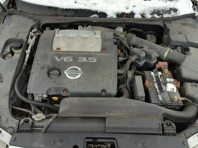 1N4BA41E24C880104 - 2004 NISSAN MAXIMA SE GRAY photo 7