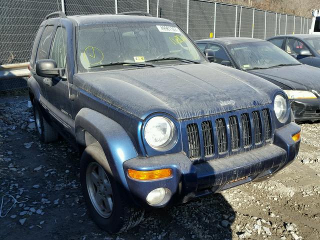 1J4GL58K63W633574 - 2003 JEEP LIBERTY LI BLUE photo 1