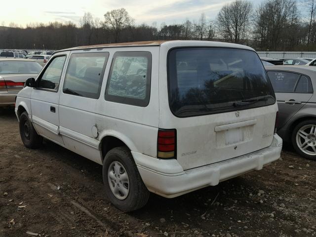 2B4GH2533SR111508 - 1995 DODGE CARAVAN WHITE photo 3