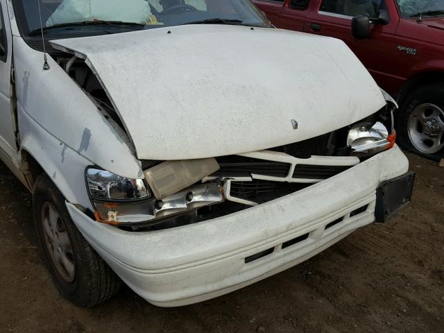 2B4GH2533SR111508 - 1995 DODGE CARAVAN WHITE photo 9