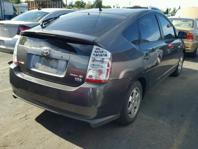 JTDKB20U483459883 - 2008 TOYOTA PRIUS GRAY photo 4