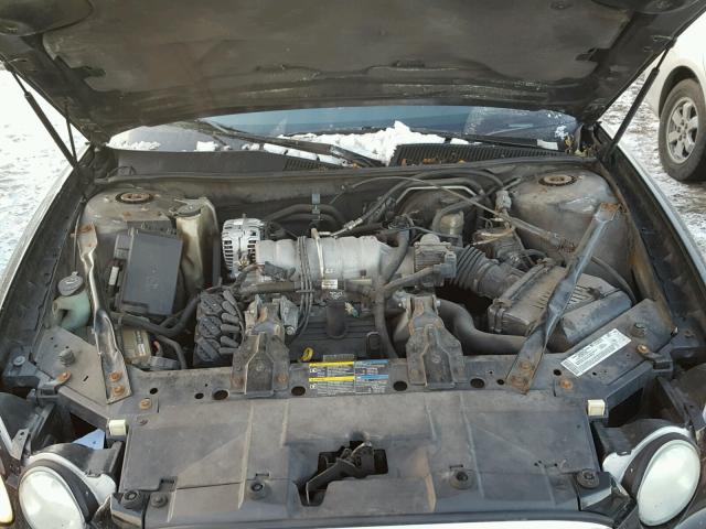 2G4WD582X61311087 - 2006 BUICK LACROSSE C BLACK photo 7