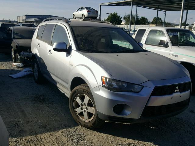 JA4AS2AW0AZ014534 - 2010 MITSUBISHI OUTLANDER SILVER photo 1