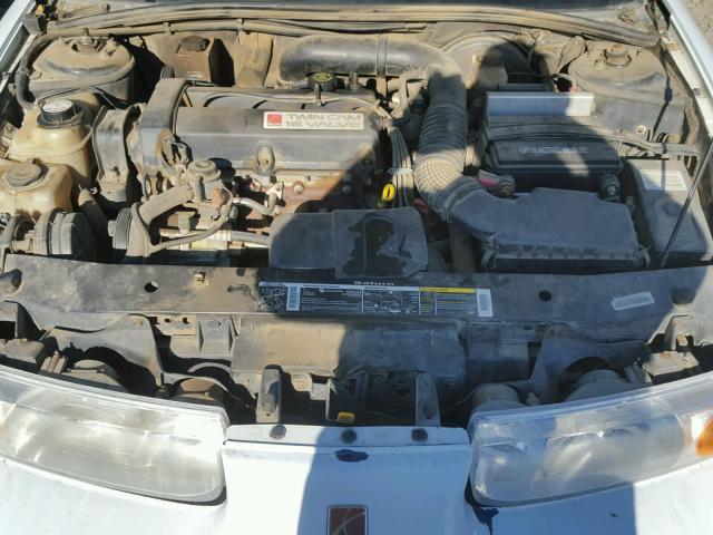 1G8ZK52761Z266431 - 2001 SATURN SL2 WHITE photo 7
