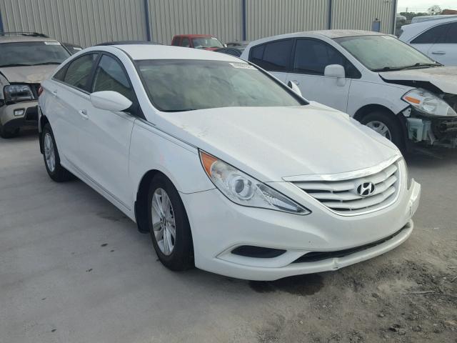 5NPEB4AC3BH121675 - 2011 HYUNDAI SONATA GLS WHITE photo 1