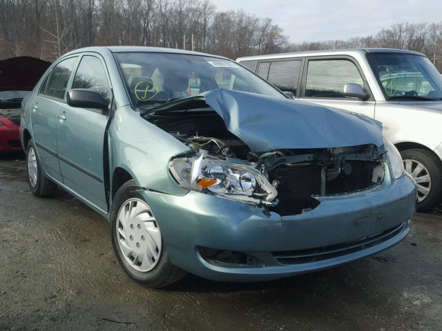 2T1BR30E67C753852 - 2007 TOYOTA COROLLA CE GREEN photo 1