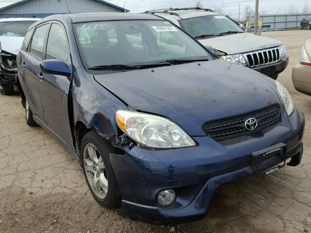 2T1KR32E55C492644 - 2005 TOYOTA MATRIX XR BLUE photo 1