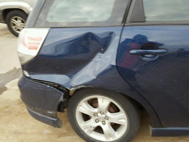 2T1KR32E55C492644 - 2005 TOYOTA MATRIX XR BLUE photo 9