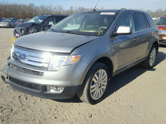 2FMDK39C98BB34635 - 2008 FORD EDGE LIMIT GRAY photo 2