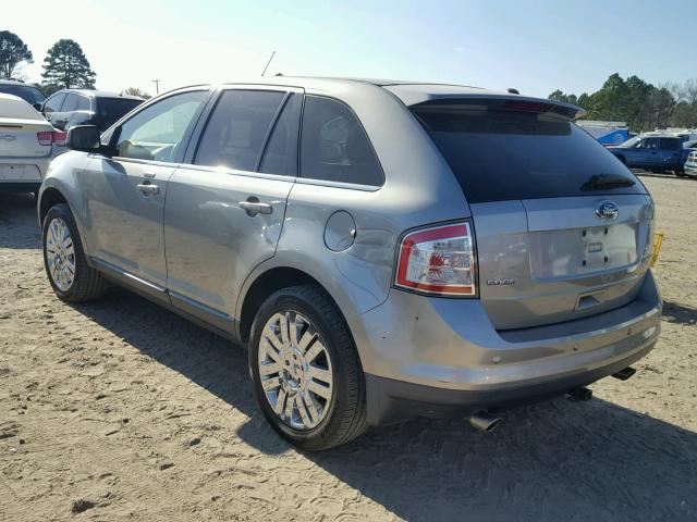 2FMDK39C98BB34635 - 2008 FORD EDGE LIMIT GRAY photo 3