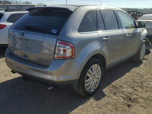 2FMDK39C98BB34635 - 2008 FORD EDGE LIMIT GRAY photo 4