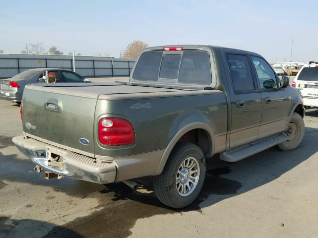 1FTRW08L22KC42008 - 2002 FORD F150 SUPER GREEN photo 4