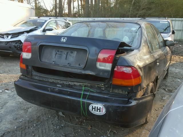 2HGEJ6677WH616259 - 1998 HONDA CIVIC LX BLACK photo 4