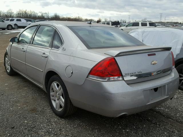 2G1WU581369123730 - 2006 CHEVROLET IMPALA LTZ SILVER photo 3