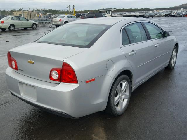 1G1ZA5EU3CF351301 - 2012 CHEVROLET MALIBU LS Արծաթագույն լուսանկար 4