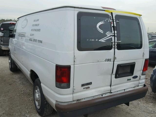 1FTNE1EW3DDA18856 - 2013 FORD ECONOLINE WHITE photo 3