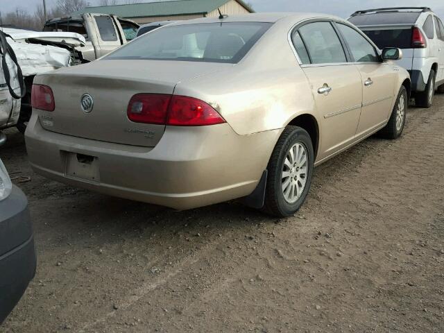 1G4HP572X6U179146 - 2006 BUICK LUCERNE CX TAN photo 4