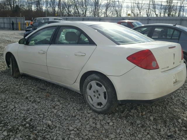 1G2ZG528254148271 - 2005 PONTIAC G6 WHITE photo 3