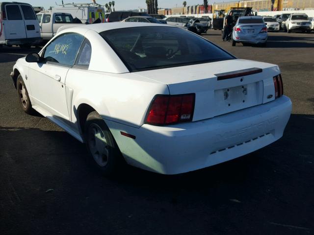 1FAFP4044XF123264 - 1999 FORD MUSTANG WHITE photo 3