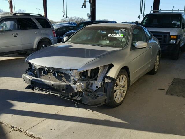 1HGCS22858A013582 - 2008 HONDA ACCORD EXL SILVER photo 2