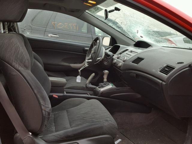 2HGFG11846H560643 - 2006 HONDA CIVIC EX Qırmızı foto 5