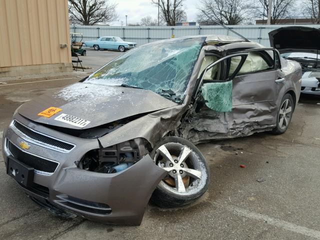 1G1ZC5E09CF283917 - 2012 CHEVROLET MALIBU 1LT BROWN photo 2