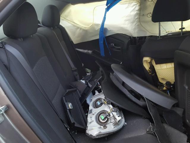 1G1ZC5E09CF283917 - 2012 CHEVROLET MALIBU 1LT 棕色 照片 6