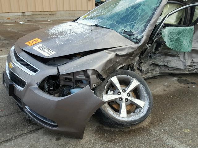 1G1ZC5E09CF283917 - 2012 CHEVROLET MALIBU 1LT 棕色 照片 9