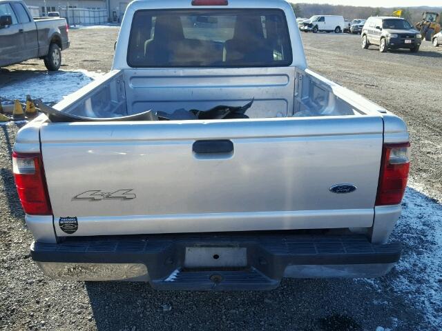 1FTYR15E75PA33580 - 2005 FORD RANGER SUP SILVER photo 6