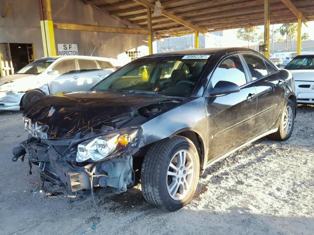 1G2ZG558364126521 - 2006 PONTIAC G6 SE1 BLACK photo 2