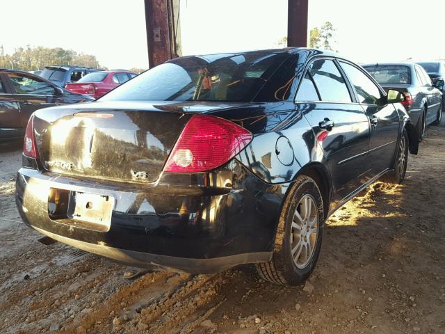 1G2ZG558364126521 - 2006 PONTIAC G6 SE1 BLACK photo 4