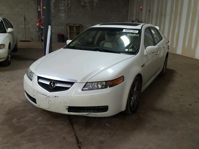 19UUA66216A002273 - 2006 ACURA 3.2TL WHITE photo 2