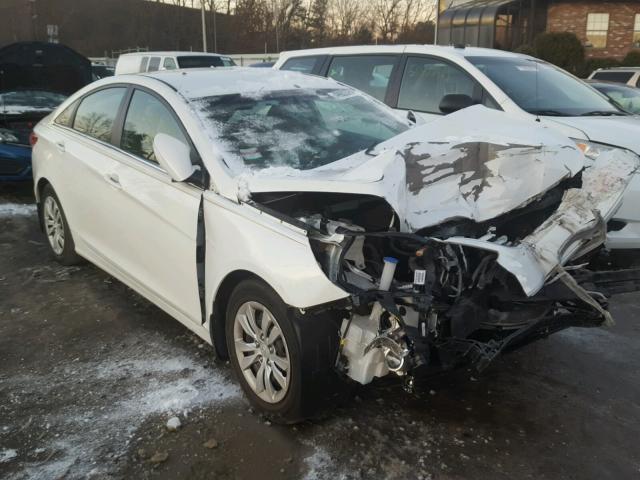 5NPEB4AC6BH097937 - 2011 HYUNDAI SONATA GLS WHITE photo 1