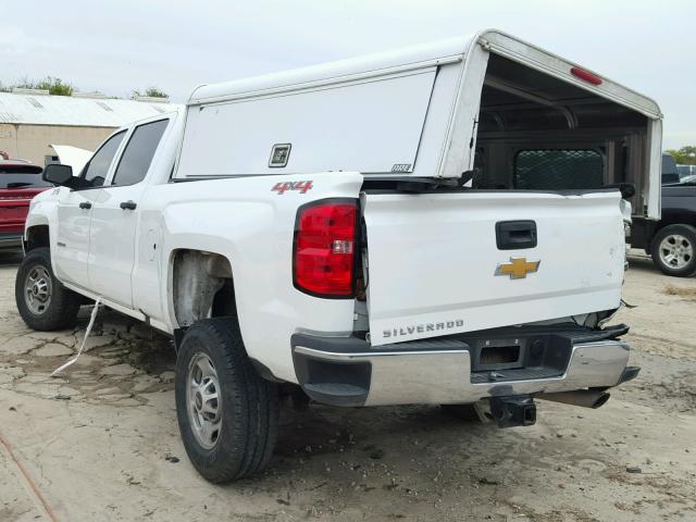 1GC1KUEG3GF207484 - 2016 CHEVROLET SILVERADO WHITE photo 3