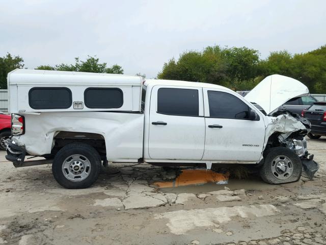 1GC1KUEG3GF207484 - 2016 CHEVROLET SILVERADO WHITE photo 9