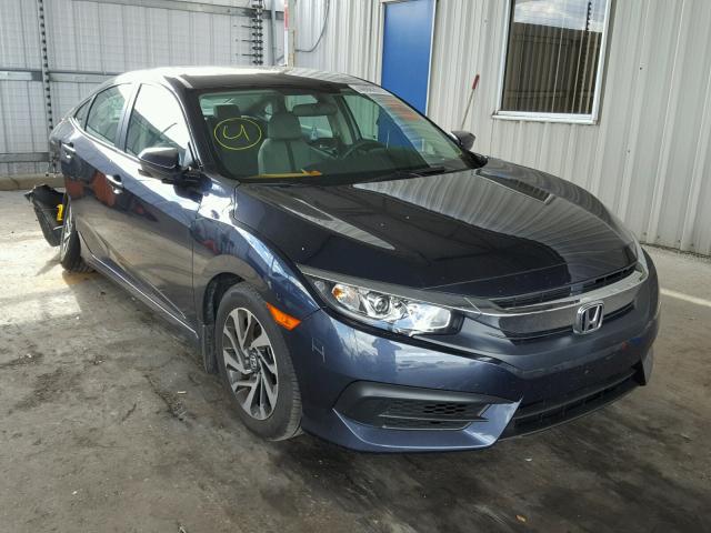 19XFC2F76HE052592 - 2017 HONDA CIVIC EX ლურჯი ფოტო 1