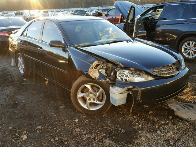 4T1BE32K33U151742 - 2003 TOYOTA CAMRY LE BLACK photo 1