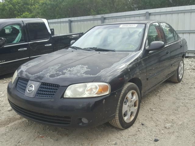 3N1CB51D34L475143 - 2004 NISSAN SENTRA 1.8 BLACK photo 2