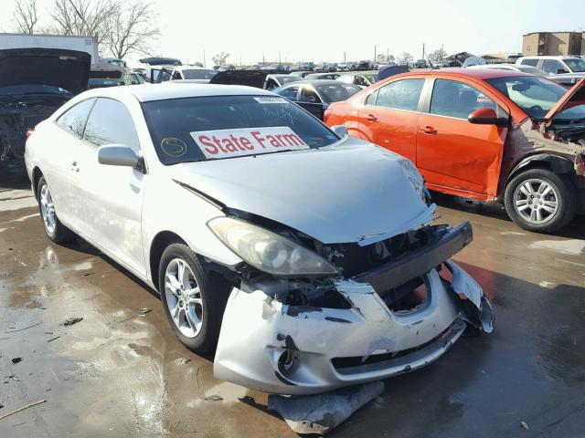 4T1CE38P06U645620 - 2006 TOYOTA CAMRY SOLA SILVER photo 1