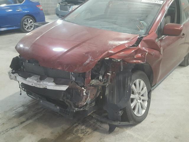 JM3ER2BM7C0415481 - 2012 MAZDA CX-7 MAROON photo 9