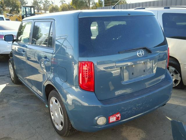 JTLZE4FE6A1111882 - 2010 TOYOTA SCION XB 青绿色 照片 3